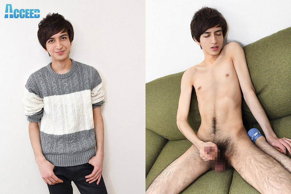 ハーフ○年アレクの妄想オナニー